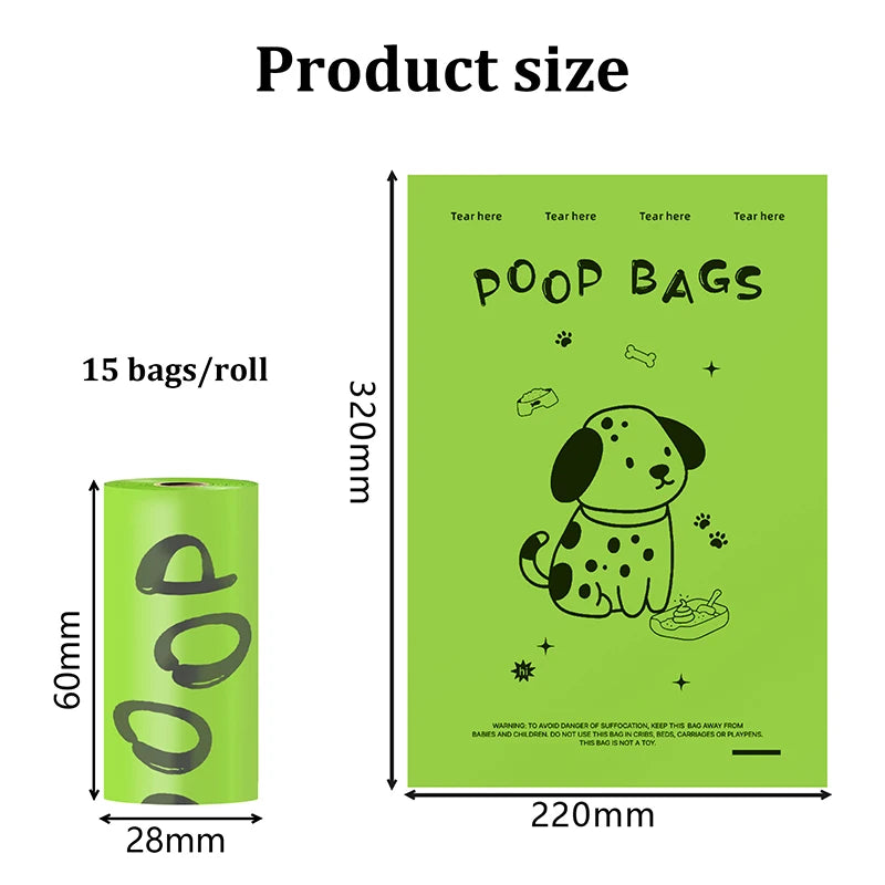 Biodegradable Dog Poop Bags | Lavender Scented, Extra Thick & Leakproof with Holder & Dispenser